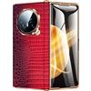TECSHINE Custodia Protettiva per Telefoni Cellulari per Honor Magic V3, Custodia per Cellulare, Cover per Telefono in Pelle per Magic V 3, Orbit Flex, Shell