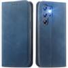 MOJIA Cover per Oukitel C2, Custodia Folio Portafoglio in Pelle PU [chiusura magnetica], Case a Libro con Guscio Interno in TPU, Supporto per Carte.. Blu