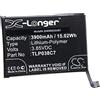 vhbw batteria sostituisce Alcatel TLP038C7 per smartphone cellulare (3900mAh, 3,85V, Li-Poly)