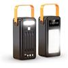 Mediawave Store - Power Bank 60000mAh. Multifunzionale con Ricarica Veloce, Luce d'Emergenza, capacità elevata. Perfetto per chi cerca una fonte di energia Portatile e affidabile (Nero)