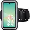 CoverKingz Bracciale sportivo per Samsung Galaxy A26 - Custodia da braccio con scomparto per chiavi, supporto per braccio, sportivo, colore nero