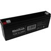 Electron Batteria al piombo ricaricabile ermetica 12V 2.2Ah 178mm x 34mm x 66mm per antifurti allarmi sistemi di videosorveglianza
