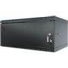 STALFLEX Armadio di Rete 19 Pollici - Armadio Rack 4U - Server Rack per Montaggio a Parete - Capacità di Carico 40 kg - Profondità 350 mm - Rack 19 Pollici - Nero