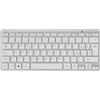 Generico Tastiera Bluetooth Wireless 78 Tasti, Silenziosa e Ultra Sottile, Compatibile con PC, Laptop, Tablet, Smartphone e Smart TV - Design Portatile (Bianco)
