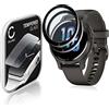CELLONIC 2x Vetrino protettivo 9H compatibile con Garmin Venu 2S (3D Full Cover per smartwatch braccialetto fitness 0,33mm Full Glue) colore Trasparente protezione display screen protector