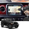 YEE PIN 8.4 Protezione Schermo di Navigazione Compatibile con Jeep Renegade 2018-2024 /Jeep Wrangler JL 2018-2022 Pellicola Protettiva in Vetro Temperato Resistente ai Graffi 9H Trasparente HD