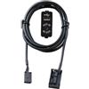 Yuanpgky Cavo adattatore Aux in presa USB per auto, per BMW E39 E46 E38 E53 X5, interfaccia audio console centrale, OEM 9237656