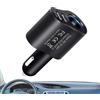 Generico Caricatore USB CAR - Adattatore Splitter Per Auto Da 12 V/24V, Porte Di Ricarica Duall | Caricatore Del Telefono Smart Car Fast 80W Per Camion, Dash Cam, Smartphone, Uscita Multifunzionale Per L'
