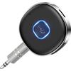 NEUTYPECHIC Ricevitore Bluetooth Aux 5.3, Bluetooth Auto Aux Jack 3.5mm, Adattatore bluetooth Auto con Microfono per Altoparlanti Cuffie Chiamate in Vivavoce, Connessione Doppia