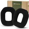 Geekria Cuscinetti auricolari di ricambio in velluto comfort per Astro A40, A50, inserti per auricolari, parti di riparazione (Nero)
