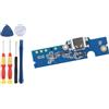 Yuxyiony Nuova spina USB di ricarica scheda di ricambio per Blackview bv6200 / BV6200 Pro Board porta di ricarica spina USB spina di riparazione parte di ricambio e accessori strumento di ricambio