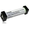 vhbw batteria sostituisce Sony 1-756-316-21, 1-756-316-22, BP-HP550 per auricolari cuffie wireless (700mAh, 1,2V, NiMH)