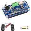 iiunius WM8960 Audio HAT Module for Raspberry Pi Zero/Zero W/Zero WH/2B/3B/3B+ Hi-Fi Sound Card HAT Stereo CODEC Playing and Recording I2S Interfac Stereo 3D Surrounding