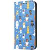 Mixroom - Custodia Cover Case a Libro per iPhone 14 con Stand in Ecopelle Chiusura Magnetica Portafoglio Parte Interna in TPU Morbida Fantasia Cani Disegnati L1154