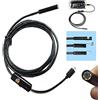 enterelettronics TELECAMERA ENDOSCOPICA CON LUCE CAVO SONDA FLESSIBILE USB ANDROID ISPEZIONE 3,5M