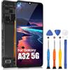 Generico DISPLAY LCD OEM PER SAMSUNG GALAXY A326 A32 5G PARI ORIGINALE VETRO SCHERMO SERVICE PACK + KIT IN OMAGGIO