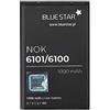 Blue Star Bluestar Batteria Ricambio Compatibile con Nokia 6100/6101/6103 1000 mAh Ricambio Batteria Bl - 4c
