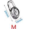 YunYiYi 3 pezzi di ricambio in silicone per auricolari Plantronics Explorer 500 Wireless (M)