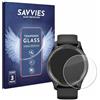 savvies Vetro Temperato per Garmin Vivomove Trend | 3 Pezzi Chiara Protezione Schermo Made in Germany Glass Durezza 9H Anti-Graffio