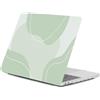 HLAAJJX Cover Compatibile con Macbook Air 11 pollici (2010-2015) A1370 A1465, Custodia Rigida Protettivo per Laptop in Plastica per Macbook Air 11 pollici,Linea Verde