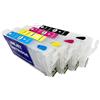 Generico 405XL Cartucce d'inchiostro ricaricabili ARC compatibili con stampanti Epson Workforce WF-7830 WF-7840 WF-4830 WF-4820 WF-4825 WF-3820 WF-3825 WF-7835 WF-7310 (chip di ripristino automatico), kit da 4
