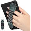 MoKo Cinturino di Sicurezza per 6-8 Kindle eReaders Fire Tablet - Kobo/Voyaga/Sony Kindle E-Book Tablet, Cinturino da Mano Versatile ad Alta Elasticità Supporto Antiscivolo, Foresta Verde
