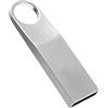PBHYDK Chiavetta USB in metallo Chiavetta USB da 8 Gb Chiavetta USB da 16 Gb Chiavetta USB da 32 Gb 64 Gb Pen Drive Usb 2.0 ad alta velocità Chiavetta USB impermeabile e disco