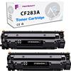 Generico 3 CARTUCCE TONER COMPATIBILI PER STAMPANTI HP HP 83A CF283A per LaserJet Pro M201dw M201n per MFP M225dn M225dw M125a M125rnw M125nw M127fn M127fp M127fs M127fw 1500 COPIE