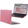 mCover Custodia rigida compatibile solo per Lenovo ThinkPad T14 Gen 5/6 da 14 2024-2025 e ThinkPad P14s Gen 5/6 (AMD) Windows Notebook PC (con cerniera a 180°, non compatibile con altri modelli