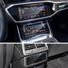 BSTW per Audi A6 C8 A7 4G 2018-2024 & Audi Q7 4M Q8 2020-2024 Pellicola Protettiva, 10,1 Top + 8.6 Lower + A/C Display Navigazione Protezione Schermo in Vetro Temperato 9H Antigraffio [3 Pezzi]