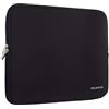 König Design, custodia per laptop, borsa per notebook, 14 pollici, antiurto, custodia per laptop, borsa per PC portatile, nero