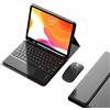 JZCZMCE Custodia con Tastiera per Samsung Galaxy Tab S10 Lite 10.9 2025 (SM-X400/X406), Tastiera Wireless Magnetica Staccabile, Custodia Protettiva Ultrasottile con Mouse Bluetooth,Nero