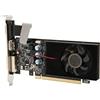 Elprico Scheda grafica GT610 da 1 GB, scheda grafica per computer 810 MHz 1000 MHz 2560 x 1600, interfaccia multimediale ad alta definizione, VGA, DVI, scheda video per PC per HD Video Office (GT610 1GD3
