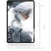 yystao 2 pellicole protettive per display REDMAGIC Astra Gaming Tablet 9.06 pollici, vetro temperato 9H, compatibile con ZTE REDMAGIC Astra, antigraffio, ad alta risoluzione, trasparente