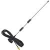 DAZZLEEX Dual Band VHF UHF 1pcs Ham Radio Antenna con Base Magnetica, 136 174MHz e 400 470MHz Frequenze