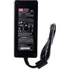 MEANWNVV Adattatore di alimentazione della serie GST 160W 3.3A, GST160A48-R7B 3 Pin Interfaccia di ingresso Ac Adattatore industriale da tavolo che commuta l'alimentazione elettrica
