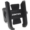 LXZNRQU Porta Cellulare Moto PER ZONTES ZT125 - U 125 ZT310 310R/T/X 368G 368D/E/K/M Accessori Motocicletta Manubrio Supporto Per Cellulare Supporto Per GPS(Hand Black-A)