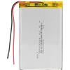 TEMOI 3.7 V 606090 4500 Mah Batteria Ricaricabile Ai Polimeri Di Lipo Tablet Dvd Fotocamera Gps Laptop Batterie Al Litio-2 Pezzi