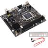 Zunate Scheda Madre DDR3, Scheda Madre per Computer B75M Supporta Processore I3 I5 I7 a 1155 Pin 2 Interfaccia Multi-USB con Slot di Memoria DDR3, Scheda Madre da Gioco Che Supporta Processori Corei7, I5, I3