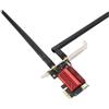 Bewinner Scheda WiFi AC 7260 PRO PCIe con Dual Band - Adattatore di Rete Wireless PCIe BT 4.0 1200Mbps 2.4/5GHz BT 4.0, Adattatore WiFi Bluetooth per 11, 10, 8, 7