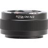 Hersmay OM-Nikn Z - Adattatore per obiettivo Olympus OM Mount per Nikon Z Mount Z8 Zf Zfc Z5 Z6 Z7 II Z6II Z7II Z9 Z50 Z30