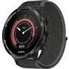 GIOPUEY 24mm Cinturini Compatibile con SUUNTO 9 BARO, Cinturino in Morbido Nylon Intrecciato [Unisex] [Traspirante] - DarkGrey