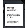 Générique Scheda SD di navigazione GPS Europa 2025 - Versione 11.45-8201756571 - Compatibile con Renault TomTom Carminat