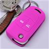 mt key Key Soft Case Cover protettiva Chiave per auto Opel Astra Vectra Corsa Zafira Signum fino al 2008 Chiave pieghevole/Colore: rosa