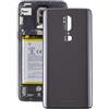 Audiosystem Scocca Copri batteria Cover Back Vetro posteriore Per ONEPLUS 6 A6000 A6003 1+6 Ricambio Pari Originale Sostituzione Nero Grigio Scuro