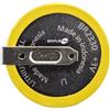 SIMPLETEK - Batteria al Litio BR2330 a Bottone 3V Pila con Connettori da Saldare 180° Contatti Angolati (1 pezzo)