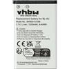 vhbw batteria compatibile con Uleway G180, G380, G380D smartphone cellulare (1200mAh, 3,7V, Li-Ion)