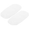 QUARKZMAN Copertura in Silicone per Mouse, Custodia Protettiva Antiscivolo Resistente Custodia Protettiva Mouse con Custodia Silicone, Chiaro 2pz