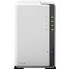 Synology DS220j - Server a 2 vani di fascia base, 8TB, 2 da 4TB, WD - RED