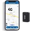 TKMARS Mini GPS Tracker 4G Bambino 30 Giorni Localizzatore GPS in Tempo Reale Impermeabile Anti Lost Anti-Theft per Auto Camion Moto Barca Campeggio Auto TK913